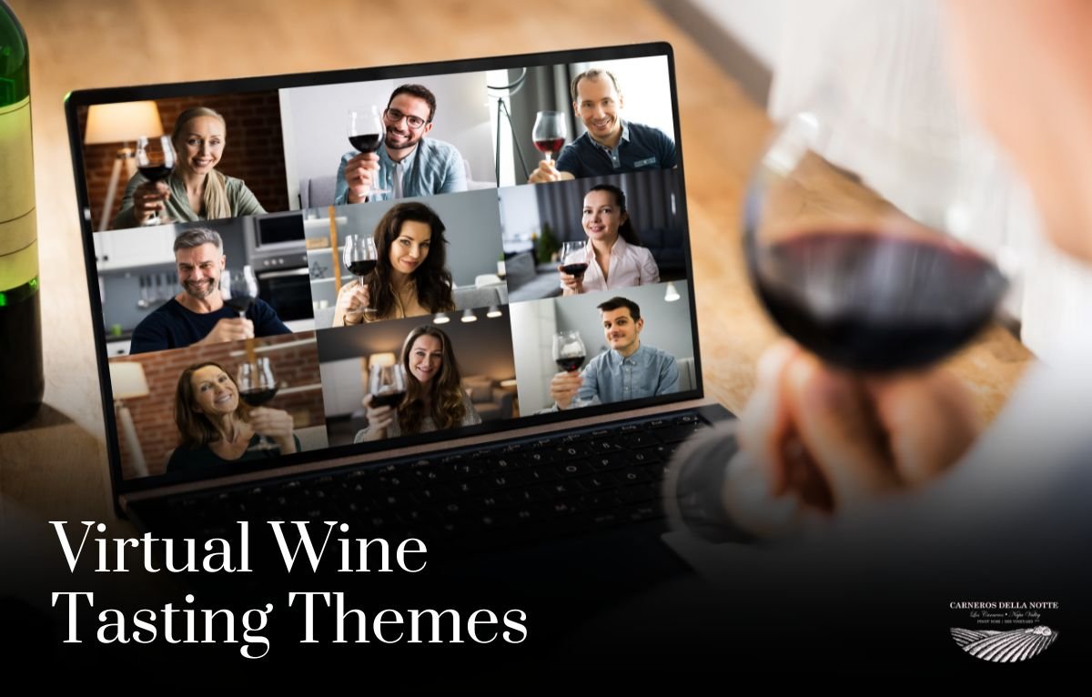 virtual wine tasting themes