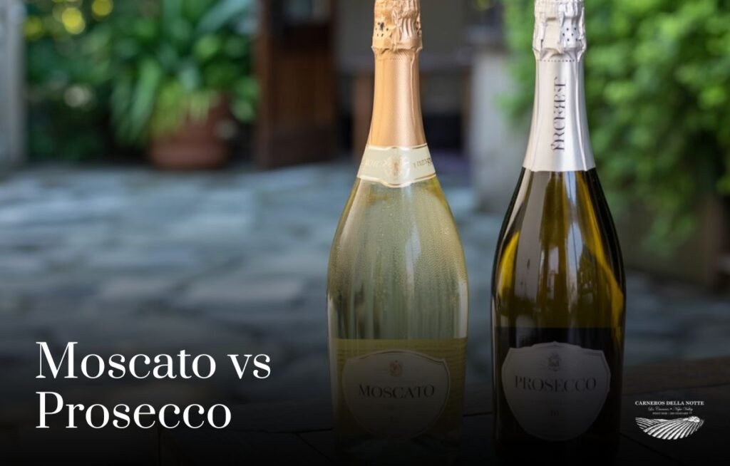 Moscato vs Prosecco