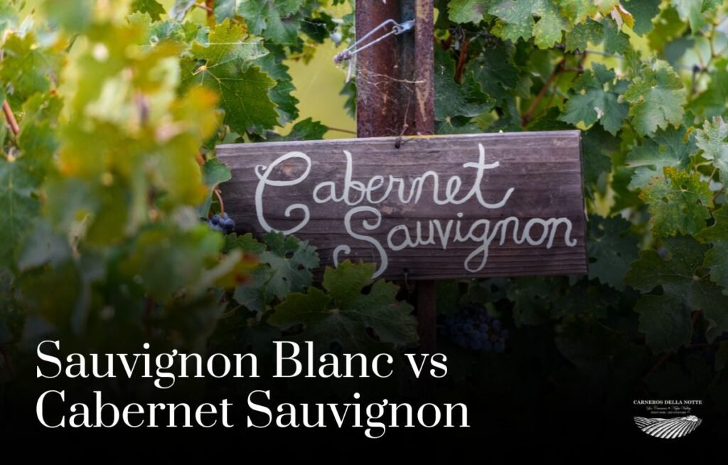 Sauvignon Blanc vs Cabernet Sauvignon