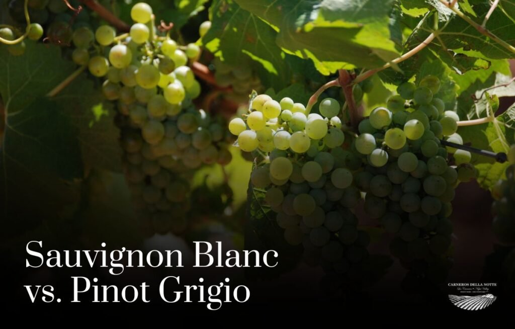 Sauvignon Blanc vs Pinot Grigio